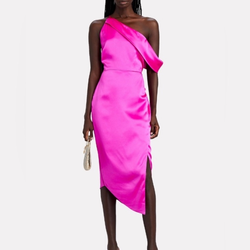 Intermix Michelle Mason One Shoulder Dress